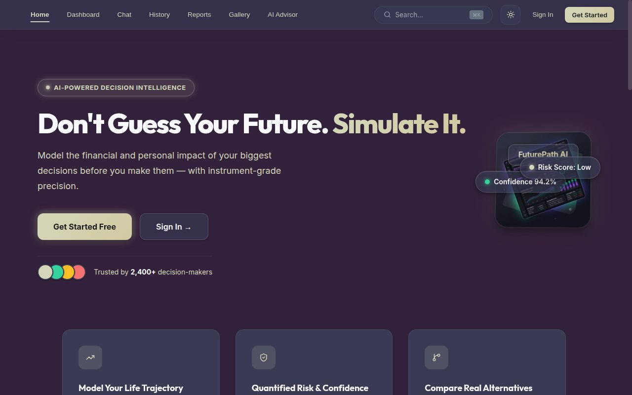 FuturePath AI live website